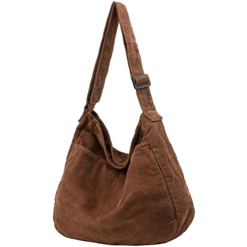 Canvas Tote Bag Casual Hobo Crossbody Shoulder Bag for Women and Men Large Purse Messenger Bag Trave