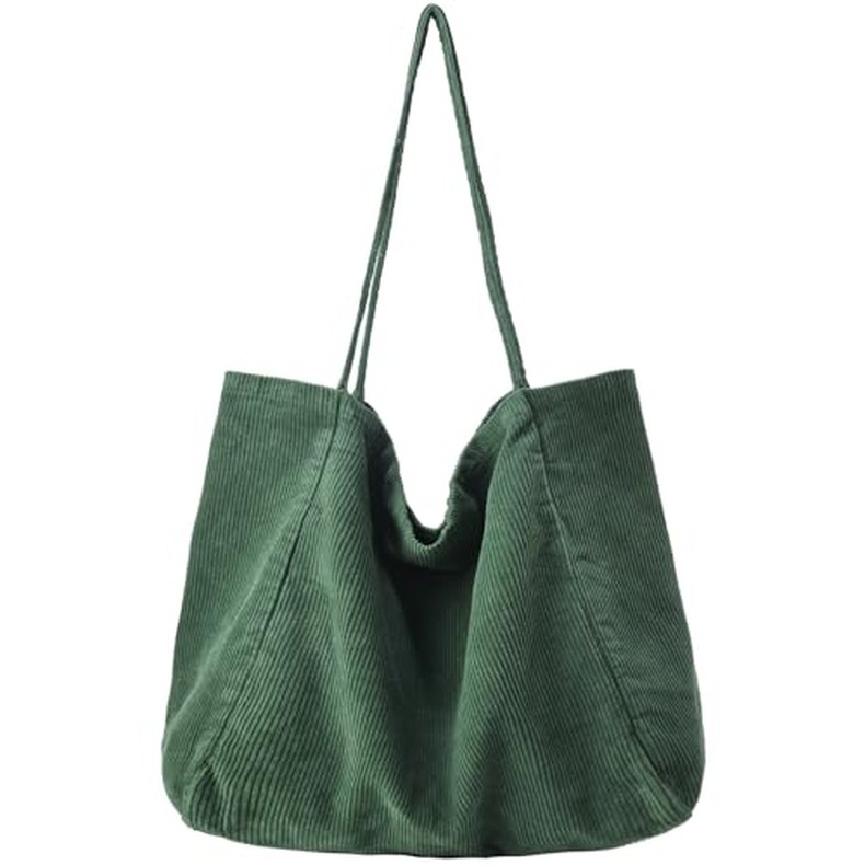 Canvas Tote Bag for Women Large Hobo Shoulder Bag for Work Travel Casual Message Bag Tote Purse hand detail