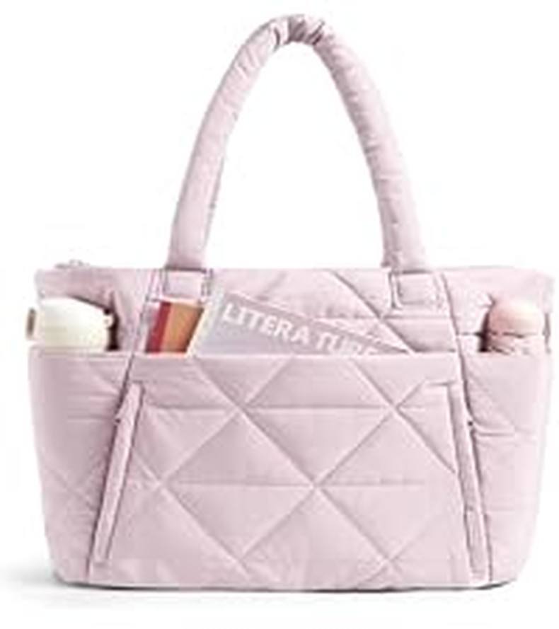 Foldable Tote Bag with Drawstring Bag, Tote Bag Shoulder Bag Top Handle Handbag for Travel detail