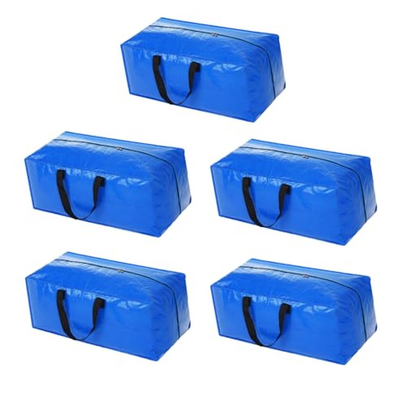 Extra Large Blue Moving Bags with Strong Zipper Backpack Han