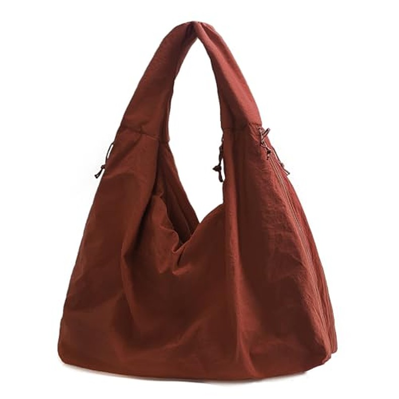 Large Nylon Hobo Bag Women Crescent Shoulder Bag Vintage Tote Bag Casual Shopper Handbag f detail