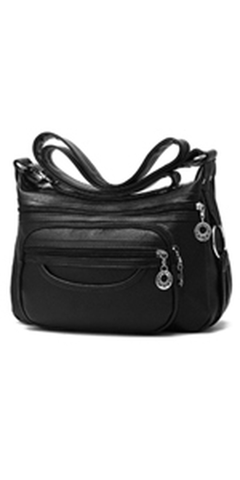 MINTEGRA Crossbody Bag for Women Waterproof Handbag Multi-Pocket Nylon Travel Shoulder Purse detail