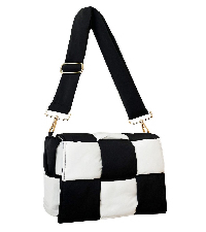 NAARIIAN Small Puffer Crossbody Bag for Women,Lightweight Quilted Woven Purse with Adjustable Strap detail