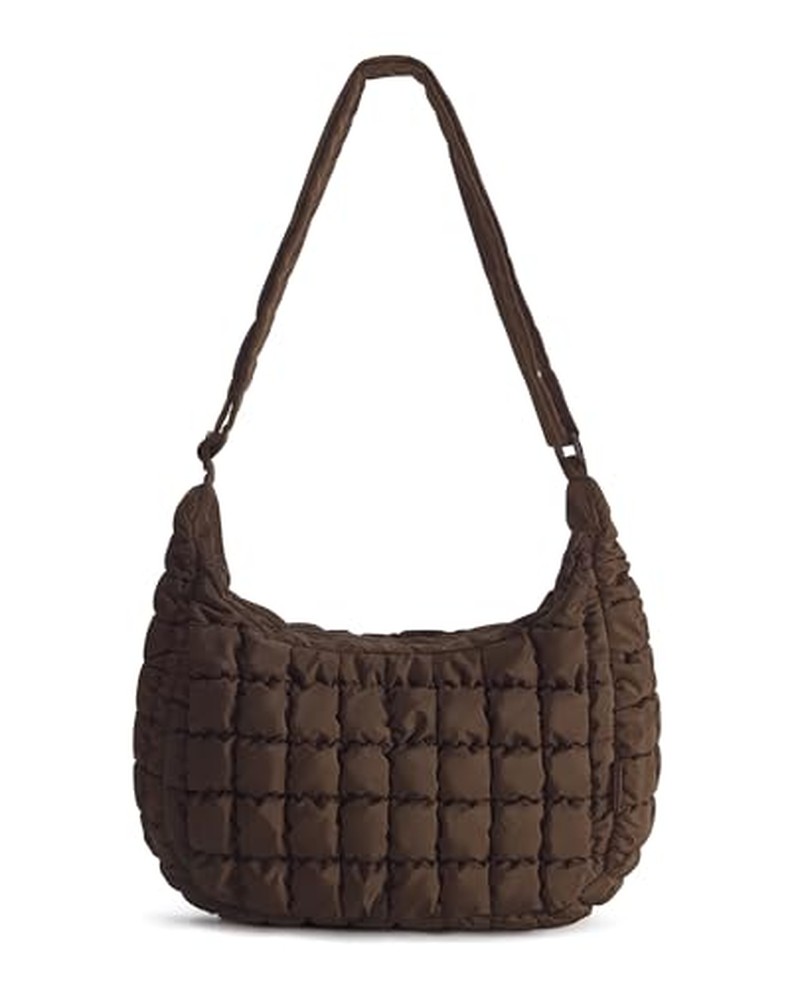 Quilted Crossbody Bags for Women, Travel Purses Hobo Shoulder Bag detail