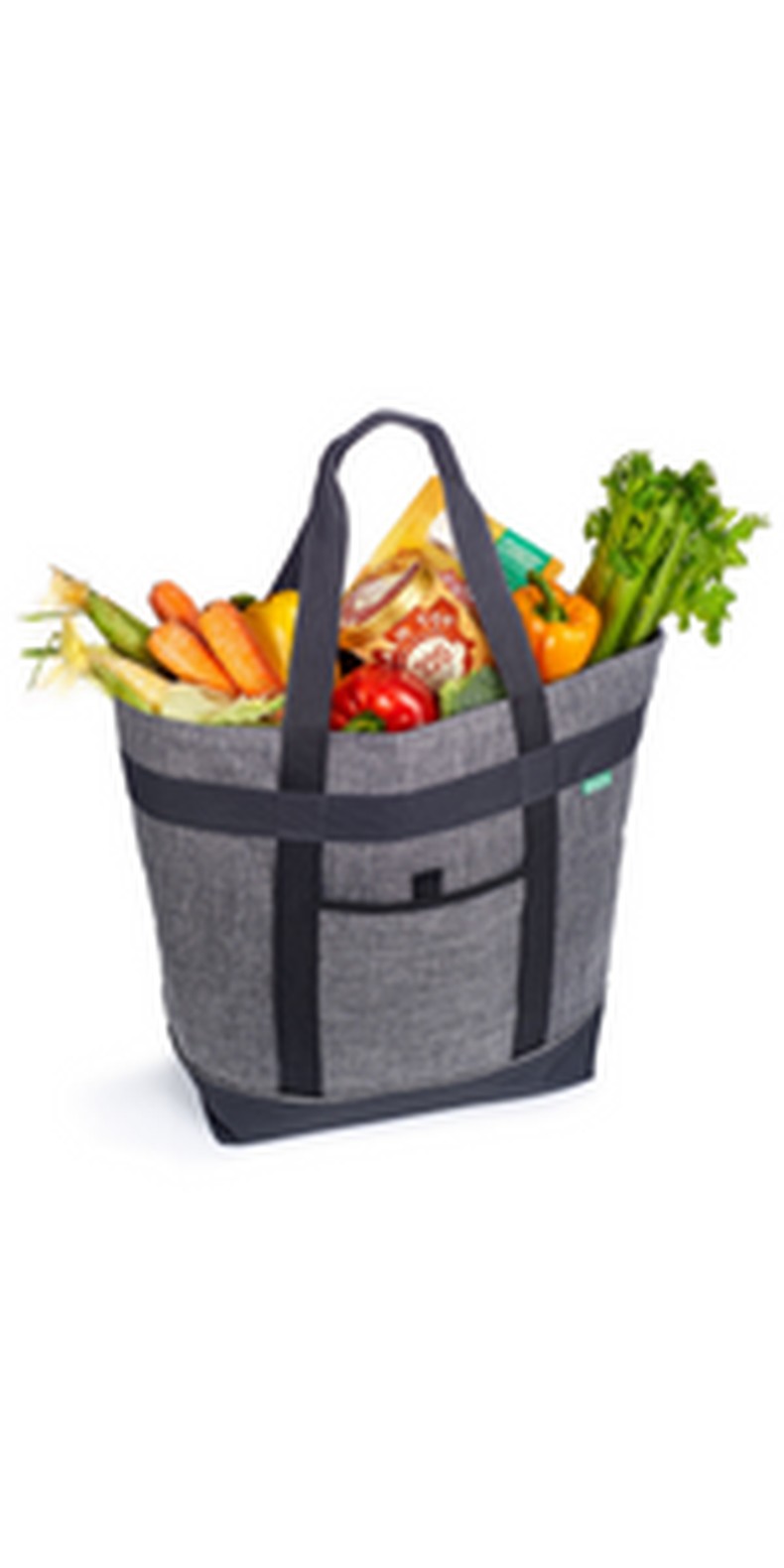 Reusable Grocery Bags (3 Pack) – Heavy Duty Shopping Bags, Blue detail