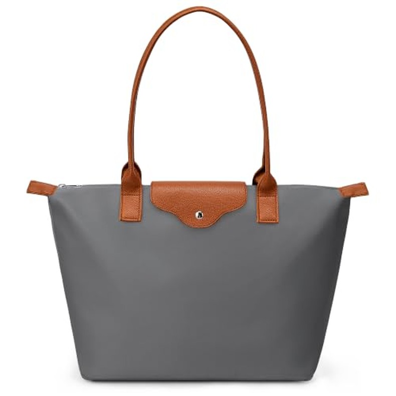 Tote Bag for Women Nylon Top-Handle Purse,Large Capacity Shoulder Hobo handBag with Zipper Le detail