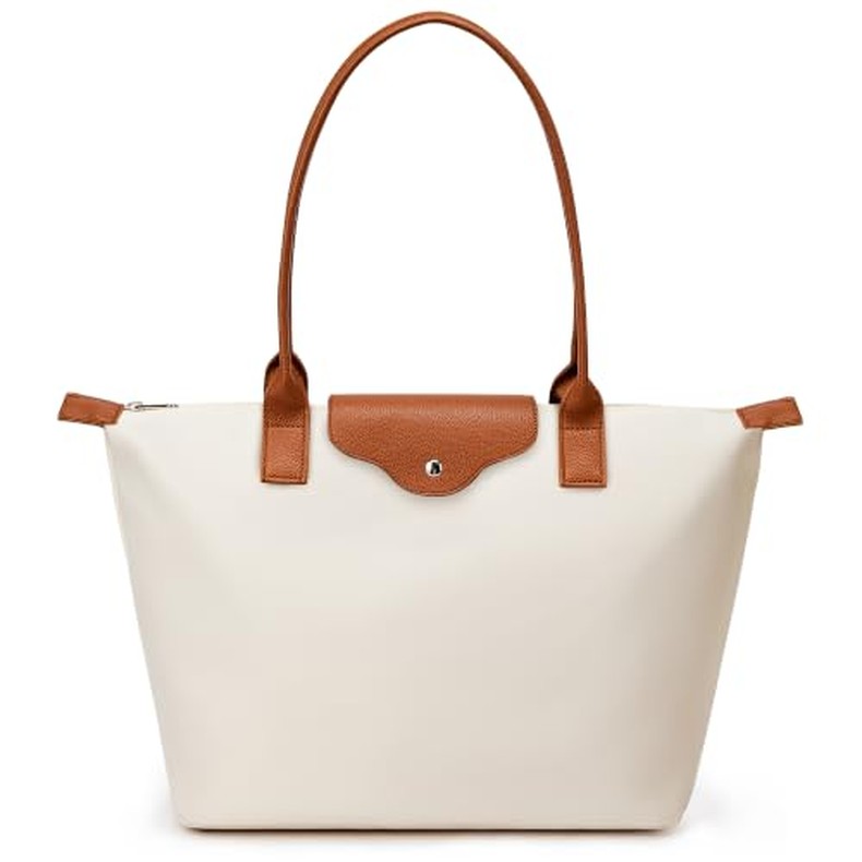 Tote Bag for Women Nylon Top-Handle Purse,Large Capacity Shoulder Hobo handBag with Zipper Le detail