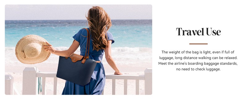Tote Bag for Women Nylon Top-Handle Purse,Large Capacity Shoulder Hobo handBag with Zipper Le detail