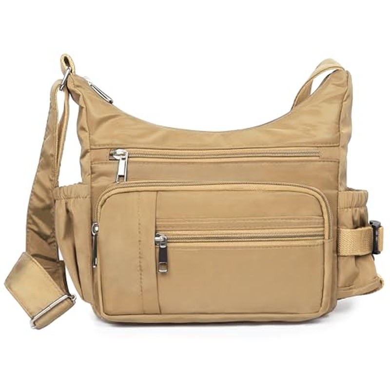 VOLGANIK ROCK RFID Anti Thief Crossbody Bag for Women Waterproof Shoulder Bag Messenger Bag Casual N