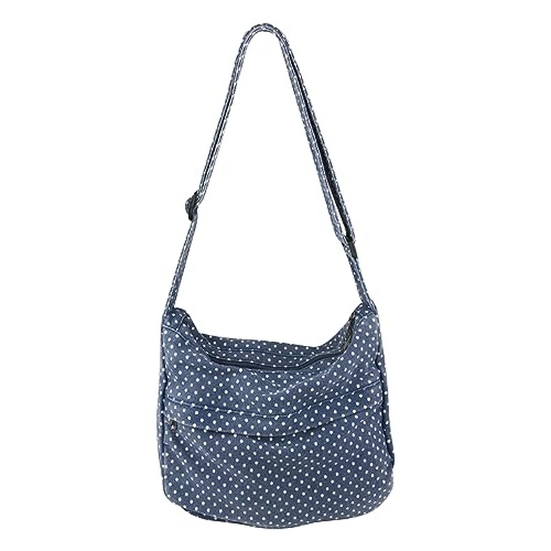Canvas Casual Messenger Bag Hobo Crossbody Bag Canvas Shouder Tote Handbag for Women and Men