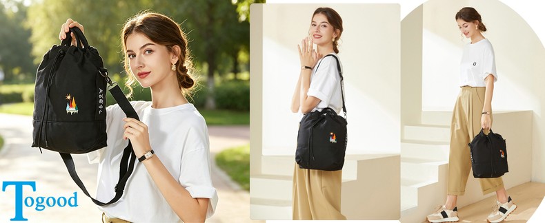 Canvas Crossbody Bag for Women Tote Handbag Slouchy Shoulder Bag