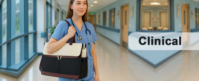Lu.6_ Laptop Tote with Insulated Lunch Box Compartment for Nurse, Teacher Work Office Outdoor