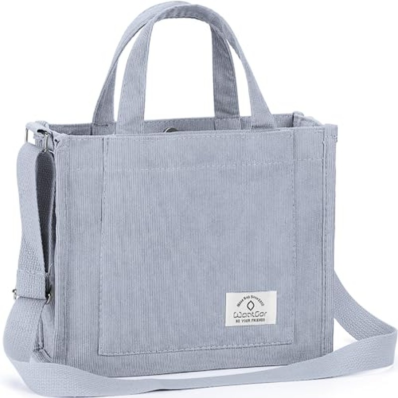 Tote Bag for Women, Corduroy Crossbody Bags Shoulder Handbag