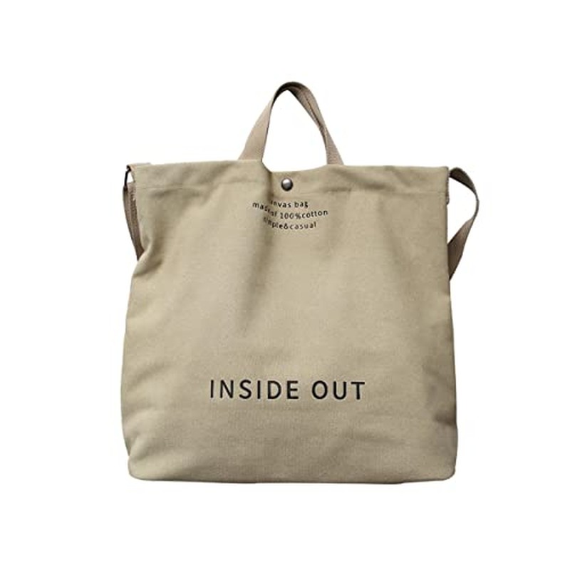 Women Canvas Tote Handbags Casual Shoulder Work Bag Crossbody Top Handle Bag Cross-body Handbags