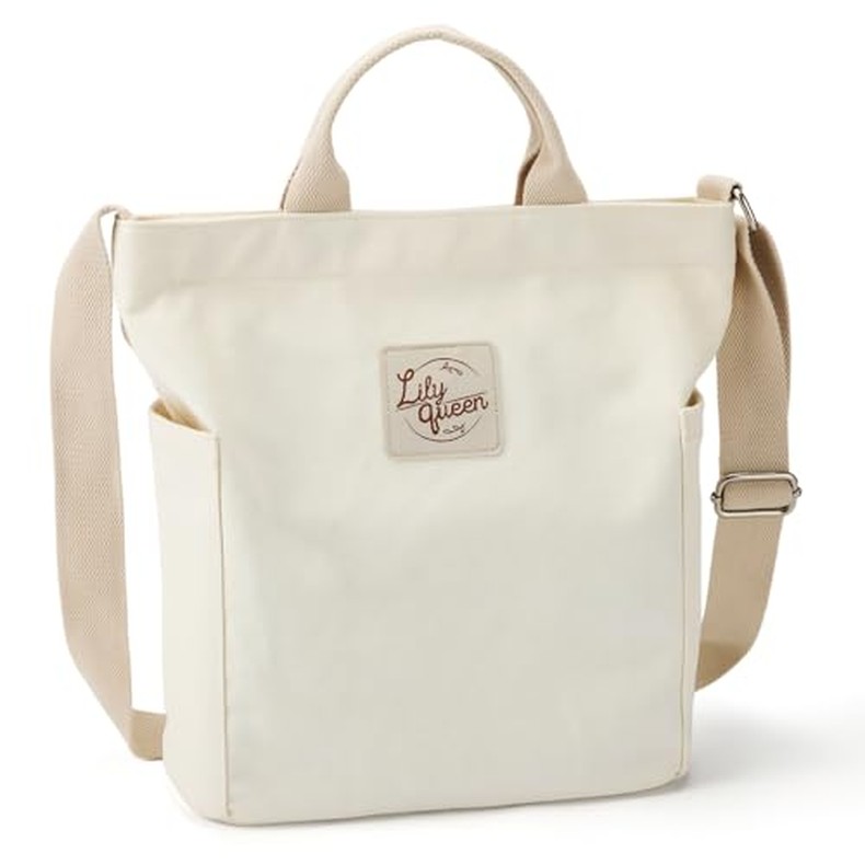Women Canvas Tote Handbags Casual Shoulder Work Bag Crossbody